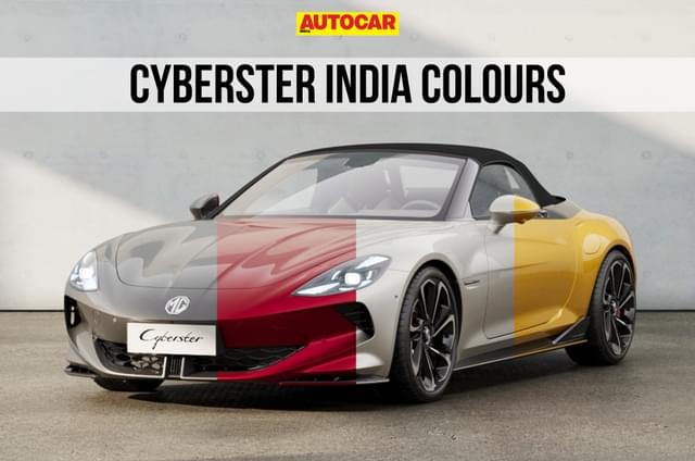 MG Cyberster colours revealed ahead of January launch